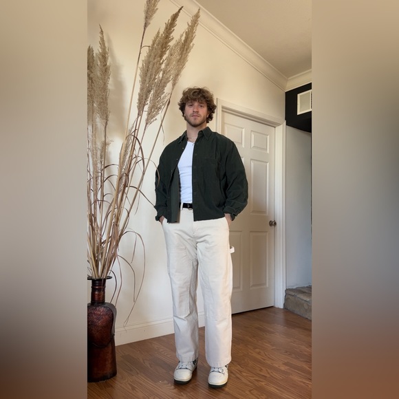 Cropped Eddie Bauer Corduroy Shirt - Picture 2 of 4